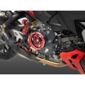 DBK Special Parts (Ducabike) Clear Wet Clutch Cover for the Ducati 890 V2 Engine (2025+)